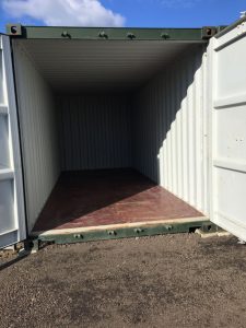 One of our 8' x 20' self storage units